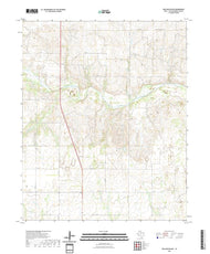 US Topo 7.5-minute map for Wellington NW TX