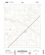 US Topo 7.5-minute map for Wellman TX