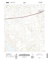 US Topo 7.5-minute map for Westbrook TX