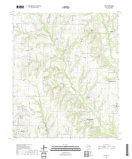 US Topo 7.5-minute map for Weston TX
