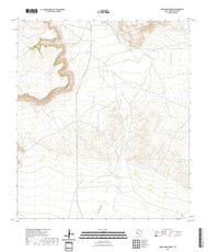US Topo 7.5-minute map for Whirlwind Spring TX