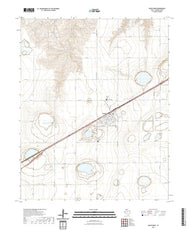 US Topo 7.5-minute map for White Deer TX