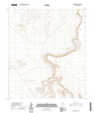 US Topo 7.5-minute map for Whiterock Hills TX