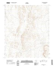 US Topo 7.5-minute map for Wildhorse Draw TX