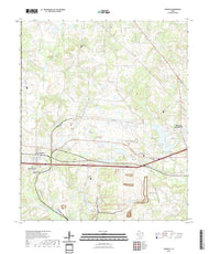 US Topo 7.5-minute map for Winfield TX