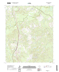 US Topo 7.5-minute map for Woodlawn TX