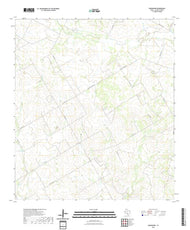 US Topo 7.5-minute map for Woodward TX