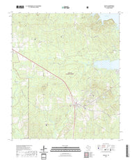 US Topo 7.5-minute map for Zavalla TX