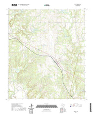US Topo 7.5-minute map for Zephyr TX