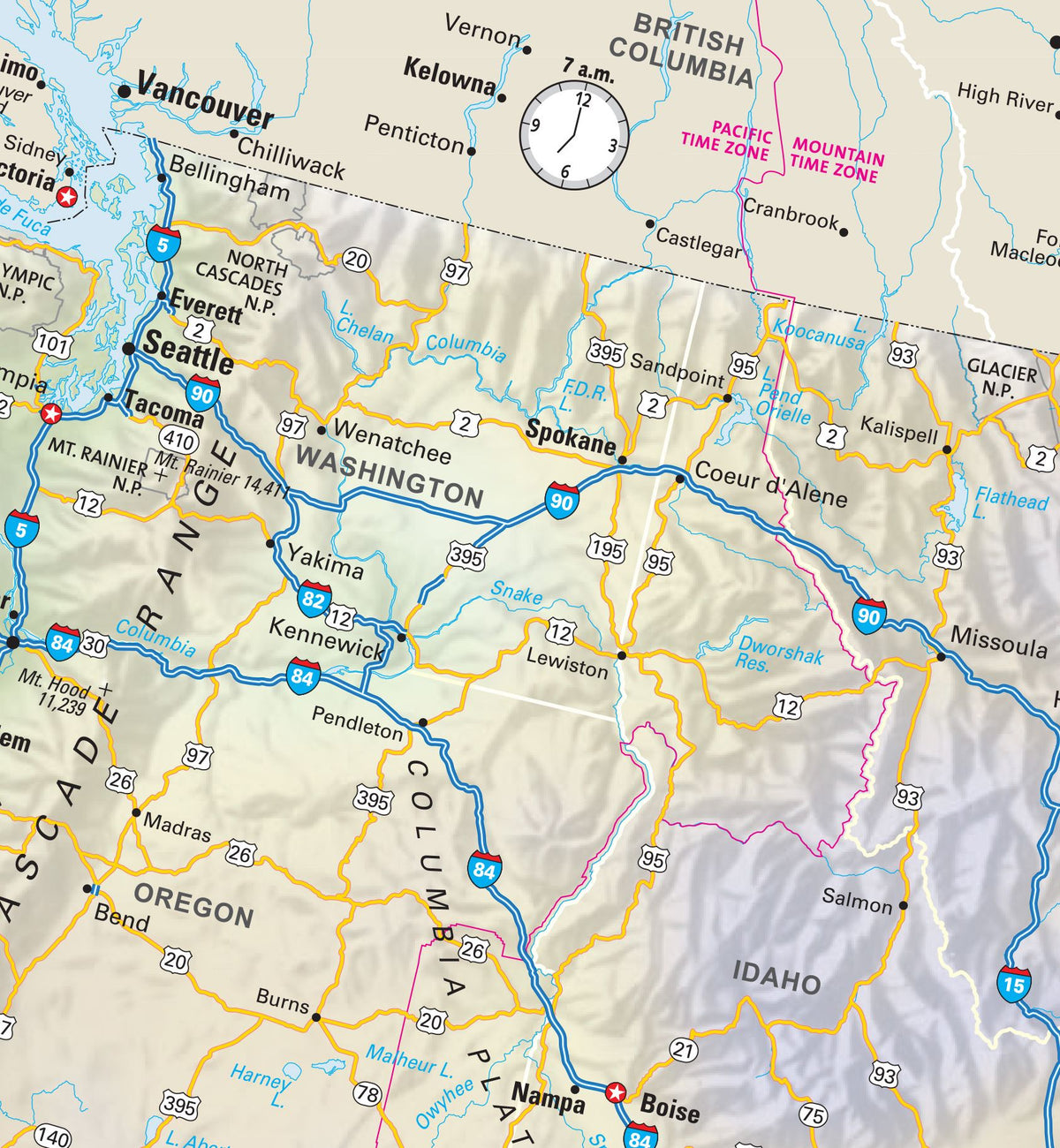 USA Highways Map
