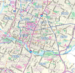 Austin Metro Area Major Arterial Wall Map