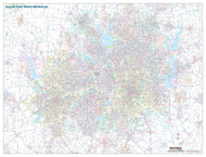 DFW Regional Area Major Arterial Wall Map