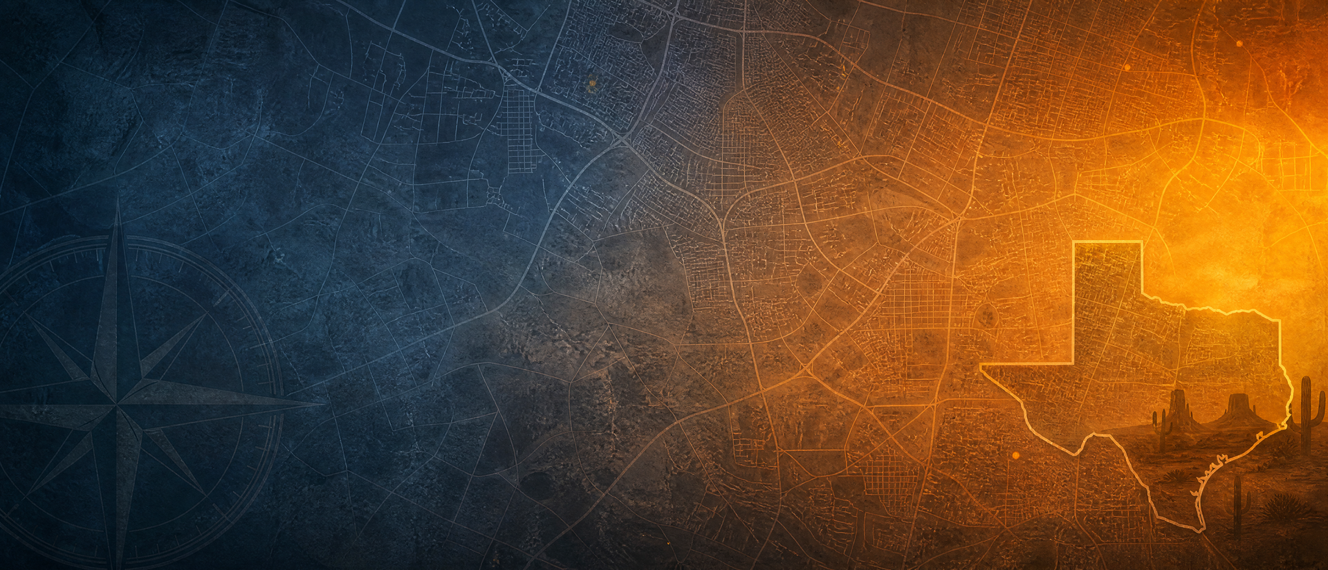 Texas City Wall Maps