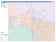 Colorcast Zip Code Style Wall Map of Abilene by Market Maps