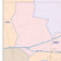 Colorcast Zip Code Style Wall Map of Abilene by Market Maps