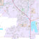 Premium Style Wall Map of Abilene, TX