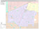 Premium Style Wall Map of Allen, TX