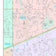 Premium Style Wall Map of Allen, TX