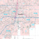 Premium Style Wall Map of Amarillo, TX