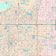 Premium Style Wall Map of Arlington, TX