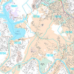 Premium Style Wall Map of Austin