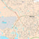Premium Style Wall Map of Baytown, TX