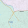 Colorcast Zip Code Style Wall Map of Baytown, TX