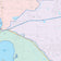 Colorcast Zip Code Style Wall Map of Baytown, TX