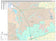 Premium Style Wall Map of Carrollton, TX