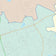 Colorcast Zip Code Style Wall Map of Cedar Park, TX