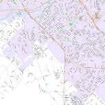 Premium Style Wall Map of College Station, TX
