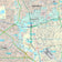 Premium Style Wall Map of Dallas, TX