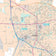 Premium Style Wall Map of Denton, TX