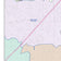 Colorcast Zip Code Style Wall Map of Desoto, TX