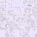 Premium Style Wall Map of DeSoto, TX