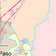 Colorcast Zip Code Style Wall Map of El Paso, TX