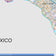 Colorcast Zip Code Style Wall Map of El Paso, TX