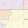 Colorcast Zip Code Style Wall Map of Euless, TX