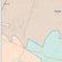 Colorcast Zip Code Style Wall Map of Flower Mound, TX