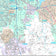 Premium Style Wall Map of Fort Worth, TX