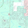 Premium Style Wall Map of Frisco, TX