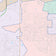 Colorcast Zip Code Style Wall Map of Frisco, TX