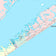 Premium Style Wall Map of Galveston, TX