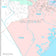 Premium Style Wall Map of Galveston, TX