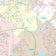 Premium Style Wall Map of Garland, TX