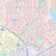 Premium Style Wall Map of Garland, TX