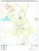 Premium Style Wall Map of Georgetown, TX