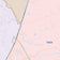 Colorcast Zip Code Style Wall Map of Georgetown, TX
