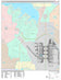 Premium Style Wall Map of Grapevine, TX