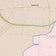 Colorcast Zip Code Style Wall Map of Grapevine, TX